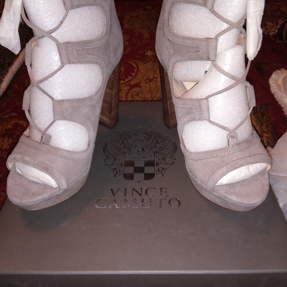 Vince Camuto Suede Heels